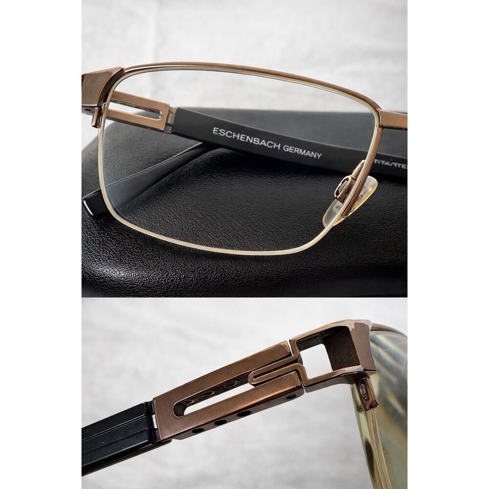 Eschenbach Germany Titanflex Titanium Eyeglasses Frame 821021 60-140 w/Case